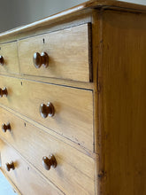 Load image into Gallery viewer, Scumbled Pine Chest Of Drawers.
