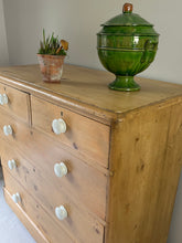 Load image into Gallery viewer, Pine Chest Of Drawers.
