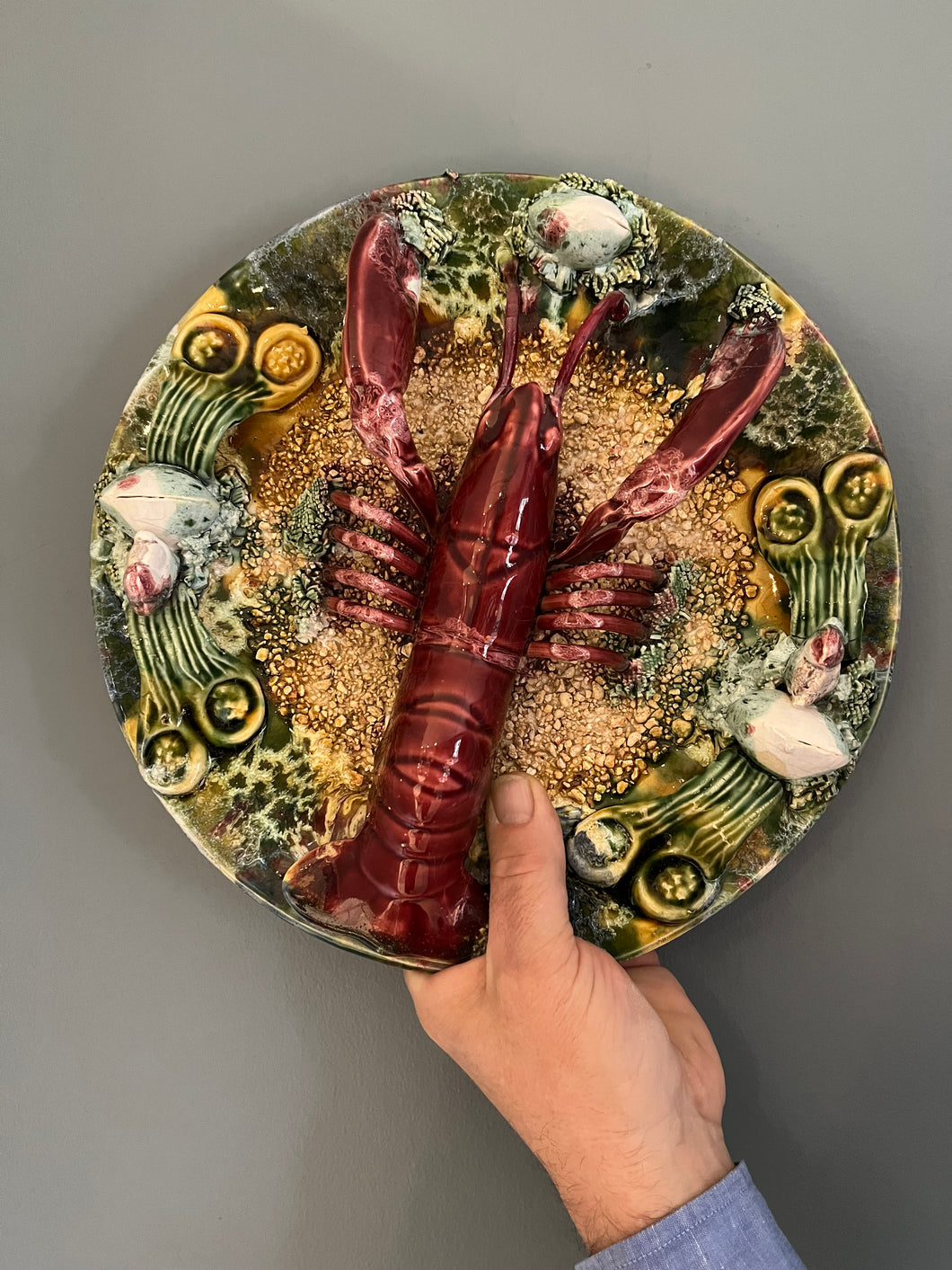 Majolica Lobster.