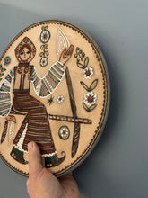 Load image into Gallery viewer, Ukrainian Folk Art Plate.
