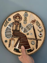 Load image into Gallery viewer, Ukrainian Folk Art Plate.
