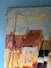 Load image into Gallery viewer, French Oil on Board.
