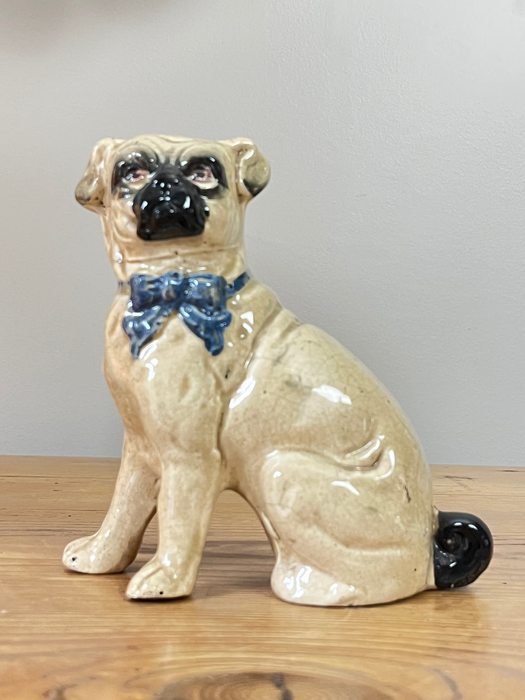 Pug Dog Figurine.