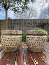 Load image into Gallery viewer, Pair Of Cotswold Planters.

