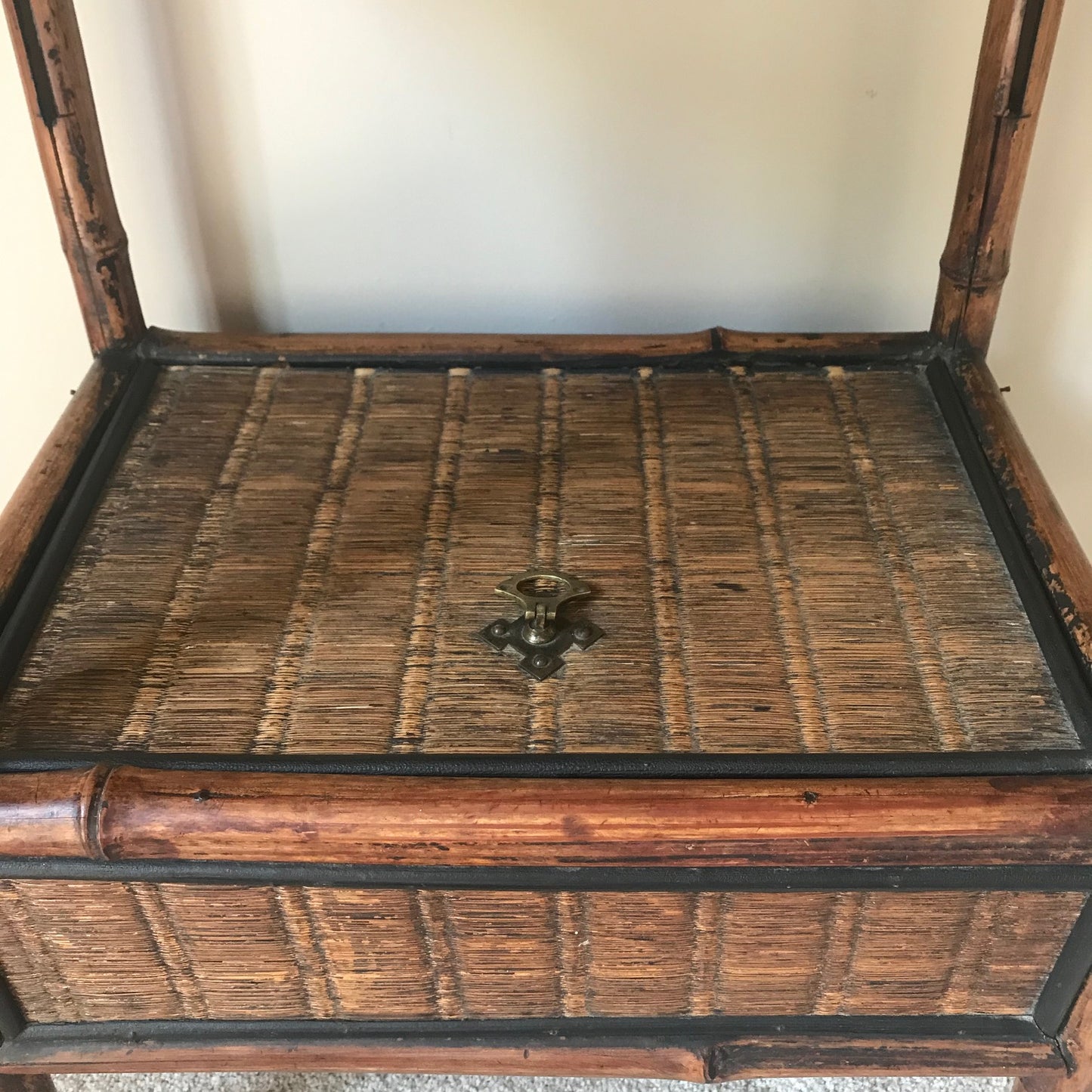 Bamboo Side Table.